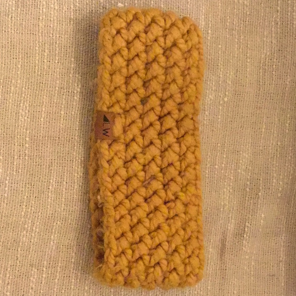 YELLOW LW HEADBAND/EAR WARMER